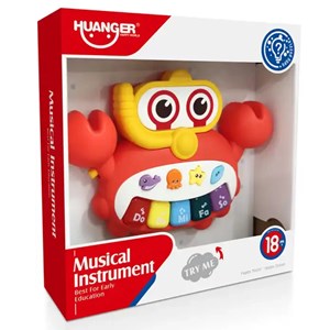 اسباب بازی پیانو خرچنگ هانگر HUANGER_اسباب بازی موسیقی