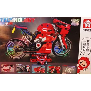 لگو تکنیک موتور سیکلت داکار 355 قطعه مدل BLOCK 88077_اسباب بازی لگو