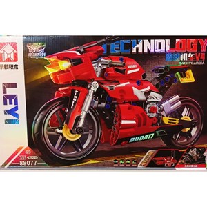 لگو تکنیک موتور سیکلت داکار 355 قطعه مدل BLOCK 88077_اسباب بازی لگو