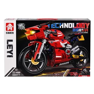لگو تکنیک موتور سیکلت داکار 355 قطعه مدل BLOCK 88077_اسباب بازی لگو