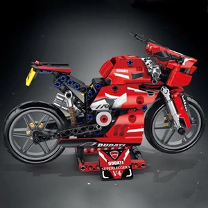لگو تکنیک موتور سیکلت داکار 355 قطعه مدل BLOCK 88077_اسباب بازی لگو
