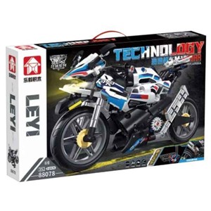 لگو تکنیک موتور سیکلت 352 قطعه مدل BLOCK 88078_اسباب بازی لگو