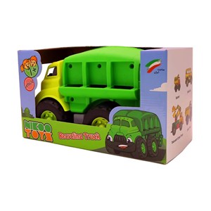 اسباب بازی کامیون بازیافت نیکو تویز RECYCLING TRUCK NIKOOTOYS_اسباب بازی ماشین