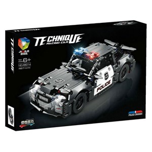 لگو تکنیک ماشین پلیس 487 قطعه مدل JIQILE 48014_اسباب بازی لگو