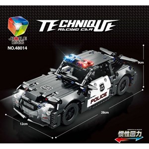 لگو تکنیک ماشین پلیس 487 قطعه مدل JIQILE 48014_اسباب بازی لگو