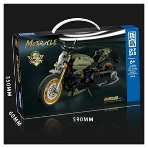 لگو تکنیک موتور سیکلت 756 قطعه مدل ZHEGAO QJ5184_اسباب بازی لگو