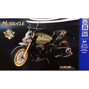 لگو تکنیک موتور سیکلت 756 قطعه مدل ZHEGAO QJ5184_اسباب بازی لگو