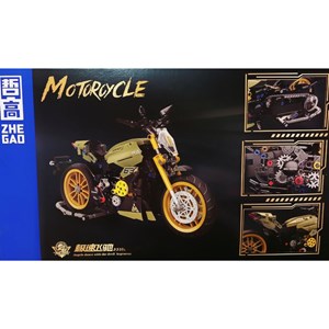 لگو تکنیک موتور سیکلت 756 قطعه مدل ZHEGAO QJ5184_اسباب بازی لگو