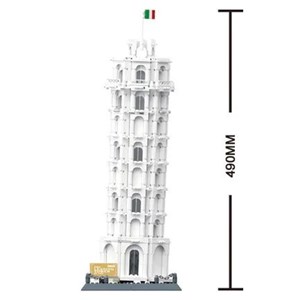 لگو کریتور برج کج پیزا 1545 قطعه مدل LX A447_اسباب بازی لگو