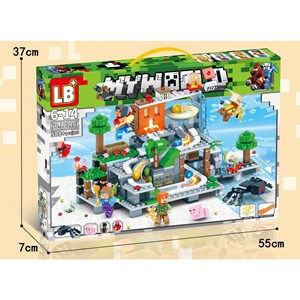 لگو ماینکرافت 588 قطعه مدل 1101 Minecraft_اسباب بازی لگو