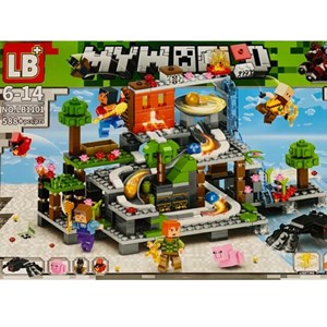 لگو ماینکرافت 588 قطعه مدل 1101 Minecraft_اسباب بازی لگو