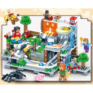 لگو ماینکرافت 588 قطعه مدل 1101 Minecraft_اسباب بازی لگو