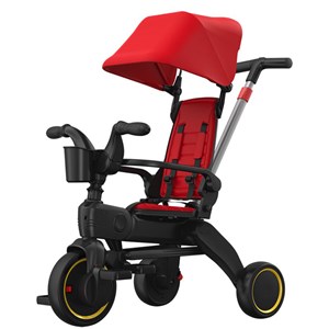 سه چرخه کودک تاشو فلامینگو کیوپلی مدل دونا (QPlay Doona)_اسباب بازی دوچرخه