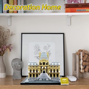 لگو کریتور موزه لوور پاریس 807 قطعه مدل LX A444_اسباب بازی لگو