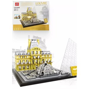 لگو کریتور موزه لوور پاریس 807 قطعه مدل LX A444_اسباب بازی لگو