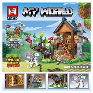 لگو ماینکرافت 465 قطعه مدل MG350 Minecraft_اسباب بازی لگو