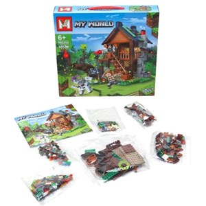 لگو ماینکرافت 465 قطعه مدل MG350 Minecraft_اسباب بازی لگو