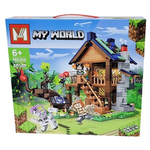 لگو ماینکرافت 465 قطعه مدل MG350 Minecraft_اسباب بازی لگو