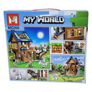 لگو ماینکرافت 465 قطعه مدل MG350 Minecraft_اسباب بازی لگو