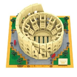 لگو کریتور کولوسئوم 2210 قطعه مدل Rome Colosseum 816_اسباب بازی لگو
