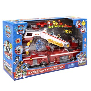 اسباب بازی ماشین آتش نشانی سگ های نگهبان به همراه 3 فیگور PAW Patrol_اسباب بازی ماشین