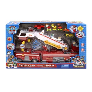 اسباب بازی ماشین آتش نشانی سگ های نگهبان به همراه 3 فیگور PAW Patrol_اسباب بازی ماشین