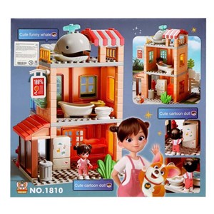 لگو دوپلو خانه عروسکی 141 قطعه فلو مدل FEELO GENIUS ARCHITECT 1810_اسباب بازی لگو