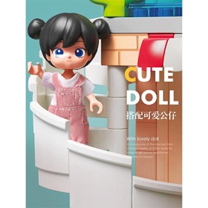 لگو دوپلو خانه عروسکی 141 قطعه فلو مدل FEELO GENIUS ARCHITECT 1810_اسباب بازی لگو