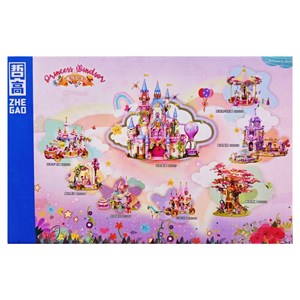 لگو فرندز سرسره پرنسس 355 قطعه مدل ZHEGAO 921006_اسباب بازی لگو