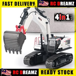 بیل مکانیکی کنترلی بزرگ هوینا مقیاس 1:14 مدل HUINA 1594_اسباب بازی ماشین کنترلی