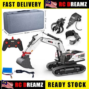 بیل مکانیکی کنترلی بزرگ هوینا مقیاس 1:14 مدل HUINA 1594_اسباب بازی ماشین کنترلی