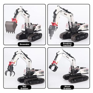 بیل مکانیکی کنترلی بزرگ هوینا مقیاس 1:14 مدل HUINA 1594_اسباب بازی ماشین کنترلی