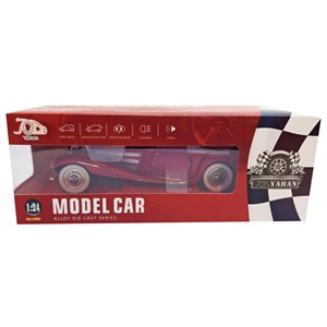 اسباب بازی ماشین فلزی دودزا و عقب کش مقیاس 1:24 مدل 500K_اسباب بازی ماشین