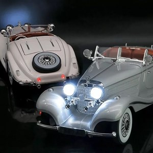 اسباب بازی ماشین فلزی دودزا و عقب کش مقیاس 1:24 مدل 500K_اسباب بازی ماشین