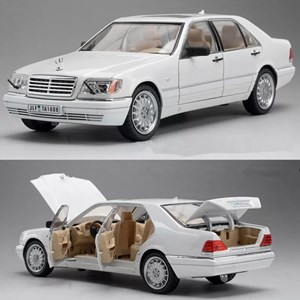 اسباب بازی ماشین فلزی مرسدس بنز مقیاس 1:24 مدل Mercedes benz w140_اسباب بازی ماشین