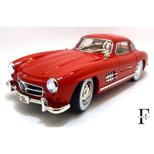 اسباب بازی ماشین فلزی دودزا و عقب کش مقیاس 1:24 مدل Mercedes benz 300SL_اسباب بازی ماشین