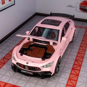 اسباب بازی ماشین فلزی مرسدس بنز مقیاس 1:24 مدل Mercedes-Benz BRABUS ROCKET 900_اسباب بازی ماشین