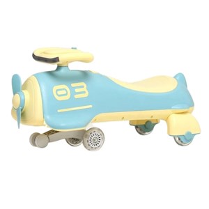 سه چرخه پلاسماکار چراغدار و موزیکال طرح هلیکوپتر (لوپ کار)_اسباب بازی سه چرخه