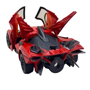 اسباب بازی ماشین فلزی شارژی قرمز مقیاس 1:24_اسباب بازی ماشین