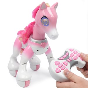 ربات اسباب بازی کنترلی شارژی مدل پونی یونیکورن صورتی Remote Control Unicorn_اسباب بازی ربات