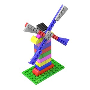 لگو کلاسیک خانه سازی 404 قطعه سایز بزرگ مدل BT_اسباب بازی لگو