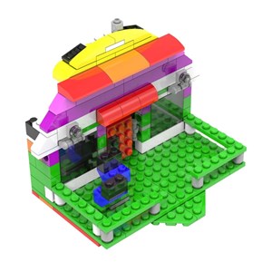 لگو کلاسیک خانه سازی 404 قطعه سایز بزرگ مدل BT_اسباب بازی لگو