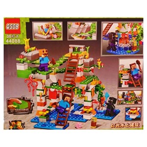 لگو ماینکرافت خانه درختی چراغدار 504 قطعه مدل 44088 Minecraft_اسباب بازی لگو