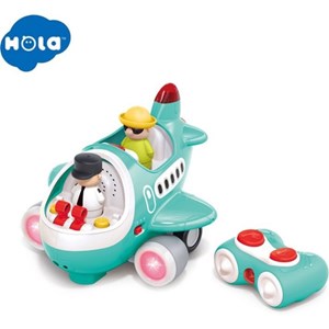 اسباب بازی موزیکال هواپیما کنترلی هولی تویز مدل HA999500_اسباب بازی نوزادی