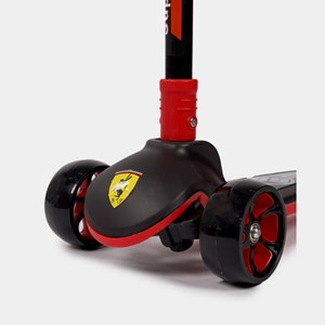 اسکوتر سه چرخ تاشو طرح ماشین رنگ مشکی_اسکوتر