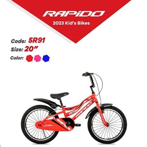 دوچرخه اورجینال کودک سایز 20 مدل راپیدو RAPIDO 5R91_اسباب بازی دوچرخه