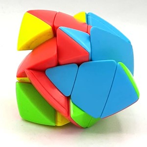 روبیک هرمی حجمی مستر مورفیکس خودرنگ 3×3 برند کای وای QiYi مدل 518 EQY_بازی فکری