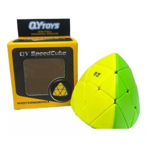 روبیک هرمی حجمی مستر مورفیکس خودرنگ 3×3 برند کای وای QiYi مدل 518 EQY_بازی فکری
