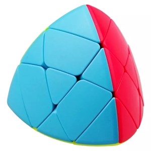 روبیک هرمی حجمی مستر مورفیکس خودرنگ 3×3 برند کای وای QiYi مدل 518 EQY_بازی فکری