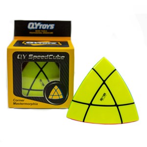 روبیک هرمی حجمی مستر مورفیکس خودرنگ برند کای وای QiYi مدل 824 EQY_بازی فکری